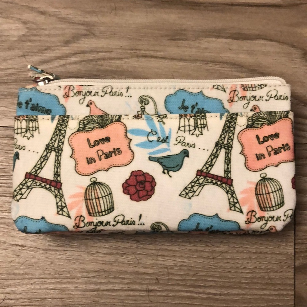 Paris Themed 3-in-1 Wallet